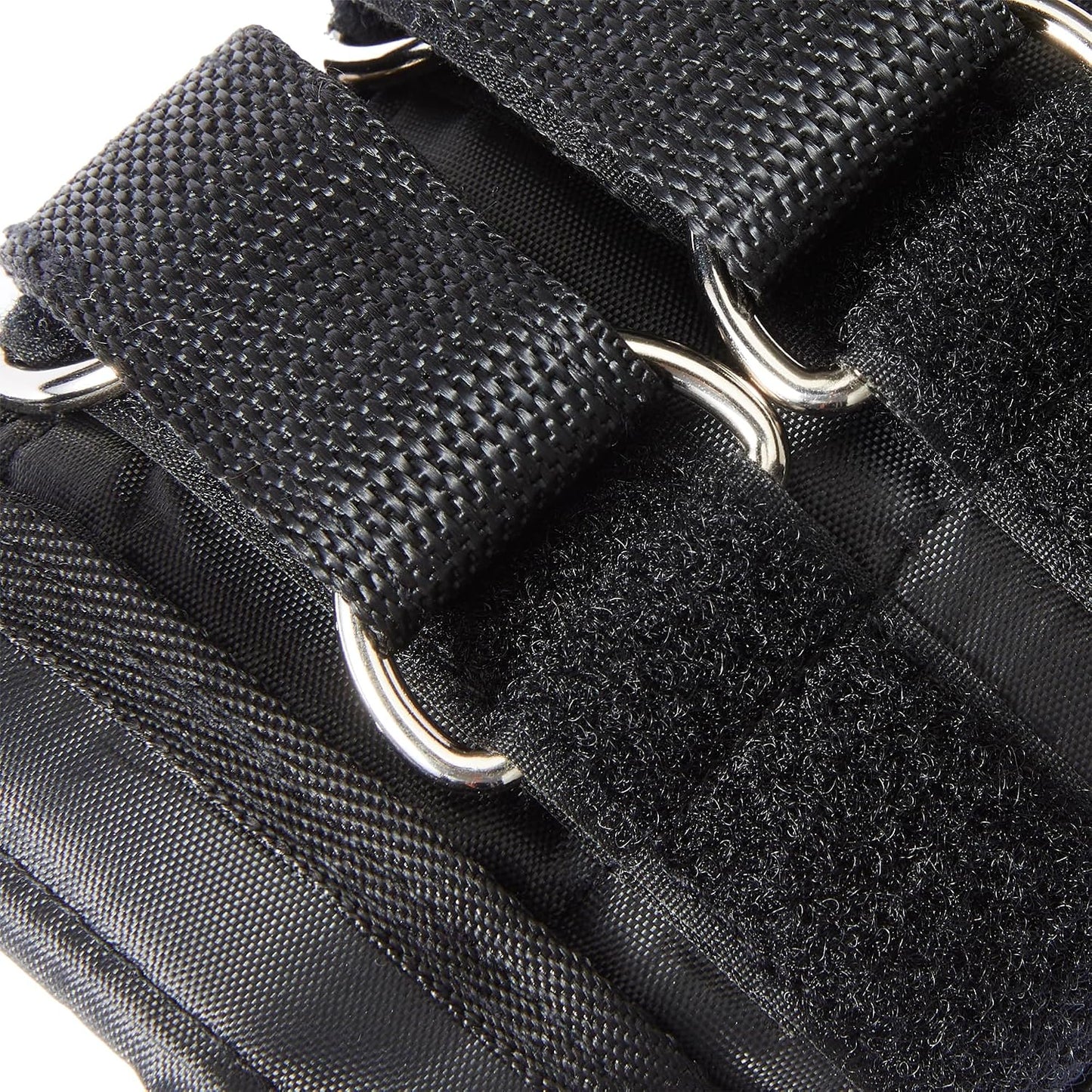 Adjustable Ankle Weights for Men & Women, for Workouts, Resistance Training, Walking, Black