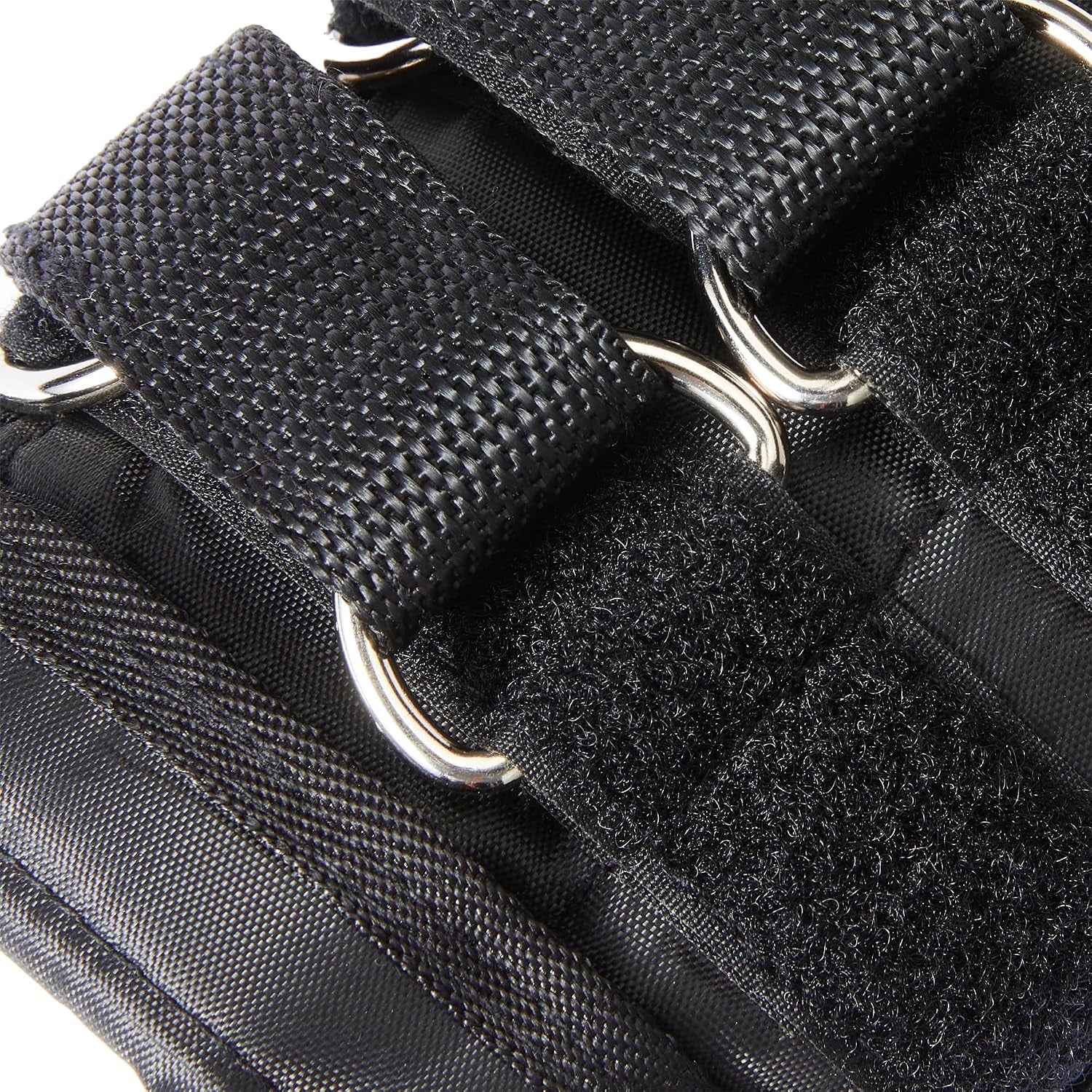 Adjustable Ankle Weights for Men & Women, for Workouts, Resistance Training, Walking, Black