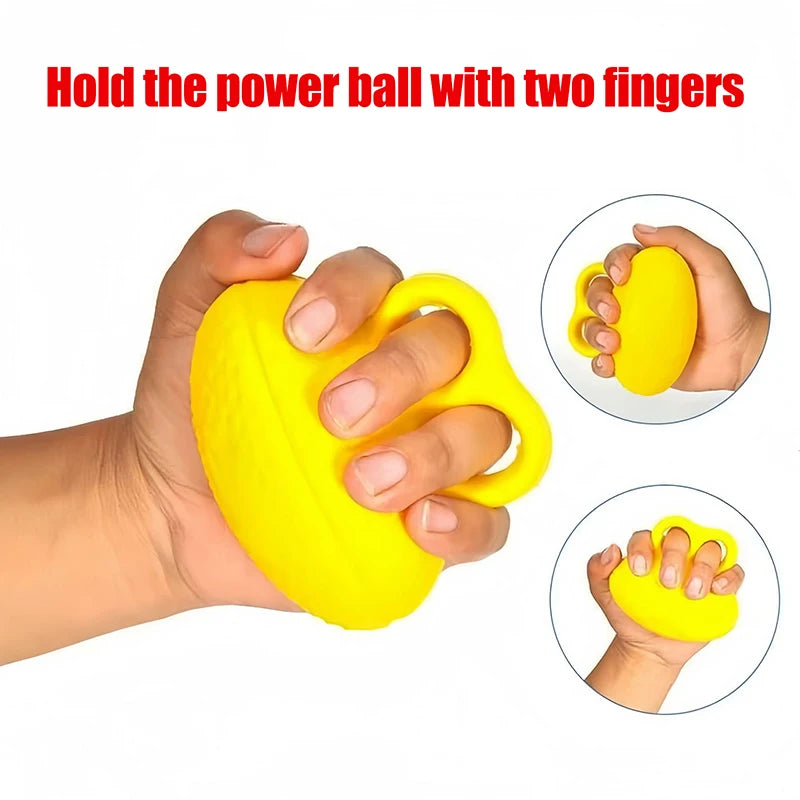 1PC Hand Finger Strengthener Physiotherapy Ball for Elderly Stroke Recovery Arthritis Relief Grip Exercise Tool