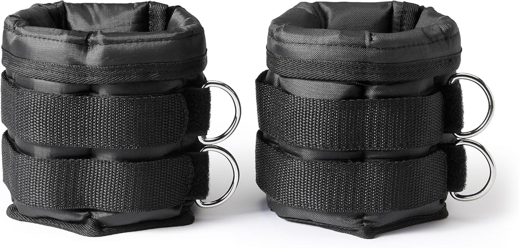 Adjustable Ankle Weights for Men & Women, for Workouts, Resistance Training, Walking, Black