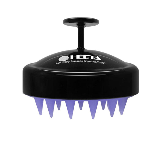 Scalp Massager Hair Growth Scrubber for Dandruff Removal Hair Care | Silicone Head Massager Relaxing, Shampoo Brush Cleansing Exfoliating for All Hair Type, Easy-Grip, Bath Shower Accessories