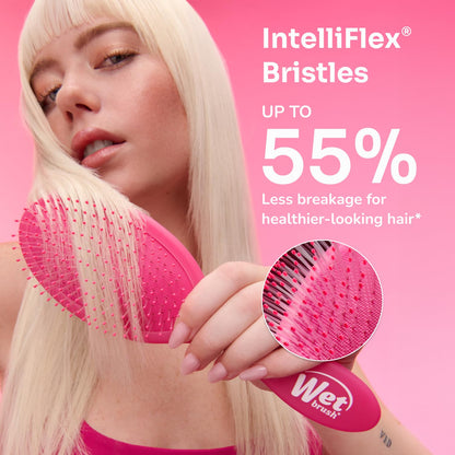 Original Detangler Hair Brush, Sky, for All Hair Textures | Ultra-Soft Intelliflex Bristles Detangle Wet, Dry & Damaged Hair with Less Breakage, Pain-Free Detangling Brush