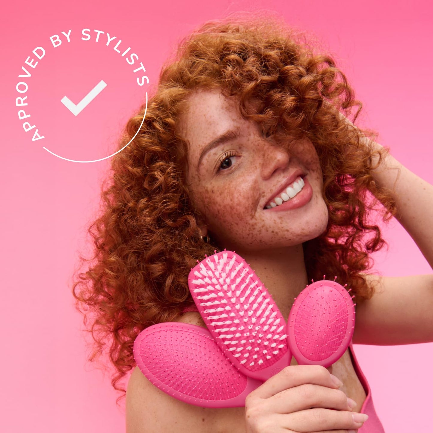 Original Detangler Hair Brush, Sky, for All Hair Textures | Ultra-Soft Intelliflex Bristles Detangle Wet, Dry & Damaged Hair with Less Breakage, Pain-Free Detangling Brush
