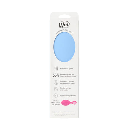 Original Detangler Hair Brush, Sky, for All Hair Textures | Ultra-Soft Intelliflex Bristles Detangle Wet, Dry & Damaged Hair with Less Breakage, Pain-Free Detangling Brush